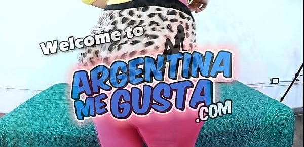  HUGE ASS Bubble Butt and TINY WAIST Fiona From ArgentinaMeGusta